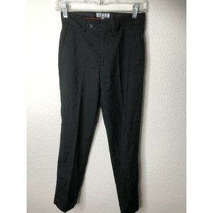 A.X.N.Y. Big Boys' Slim Classic Dress Pant,Black